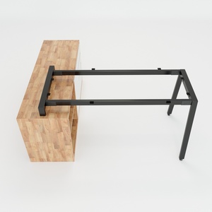 Industrial-Style <b>Brass</b> <b>Table</b>/Cabinet <b>Legs</b> 140x70mm Aton Concept Easy Assembly Furniture <b>Legs</b> for Dining/Kitchen Use - Product Image 1