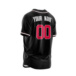 Offres Spéciales maillots de baseball élégants à séchage rapide pour adultes vêtements de sport personnalisés avec logo du nom de l'équipe et impression du numéro - Product Image 2