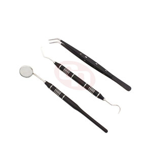 <b>Mirror</b> 2025 Tweezer Dental Tool Set For Student And Professional Use Dental Examination Set - Product Image 3