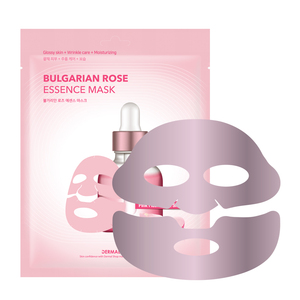 Feuille de masque facial en feuille de rose bulgare de marque privée soins de la peau coréens hydratants et hydratants en profondeur - Product Image 2