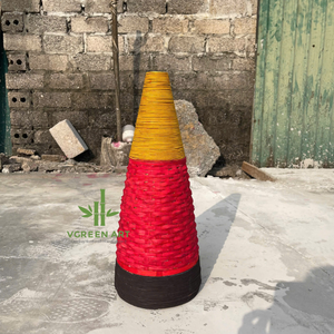 ขายแจกันหวายตกแต่ง แจกันดอกไม้แห้ง ตกแต่งโต๊ะ สไตล์นอร์ดิก ตกแต่งห้อง เป็นมิตรกับสิ่งแวดล้อม - Product Image 3