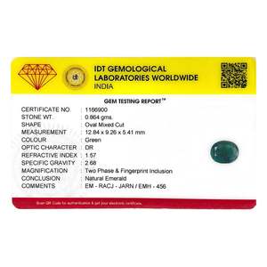 Esmeralda Verde Natural Corte Esmeralda de 4.32 Quilates, Gema Facetada para Joyería (Certificado IGI) - Product Image 4