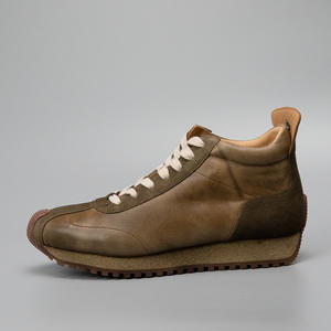 ส้นสูงหนาของผู้ชายพื้นรองเท้าแพลตฟอร์มแบบมีเชือกหนารองเท้าผ้าใบแฟชั่นลำลองทรงสูงสำหรับผู้หญิง - Product Image 3