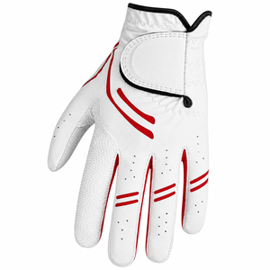 Gants de golf personnalisés OEM de haute qualité avec impression colorée, en cuir PU, protection UV, pour hommes, vêtements de sport - Product Image 2