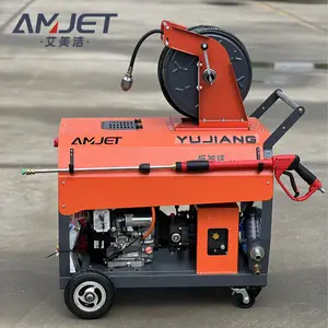 200bar Gasoline Diesel Engine High-pressure Sewer Cleaning Machine Sewer Dirt Cleaning Sewer Injection Machine