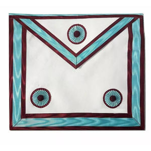 Vente chaude Tablier maçonnique à bas prix Tabliers maçonniques Regalia de haute qualité au design unique Tabliers de pavillon de couleur personnalisée - Product Image 1