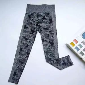 Leggings durables pour femmes taille haute coupe ajustée pantalon d'entraînement confortable extensible décontracté Gym Yoga Scrunch buttleggings pour les femmes - Product Image 4