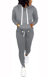 Vêtements de sport sur mesure pour femmes Fitness femmes survêtement deux pièces ensemble pour salle de sport Jogging imprimé vêtements de sport Services OEM à vendre - Product Image 3