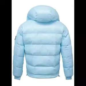 Abrigo acolchado de plumón para hombre, chaqueta hinchada ultraligera 800 Fill Power Stand Collar, abrigo de plumón de ganso de invierno - Product Image 4