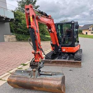 Mini excavatrices à moteur Mini ensacheuse multifonctionnelle Ferme d'occasion Nouvelle excavatrice à chenilles Mini excavatrices machine - Product Image 4