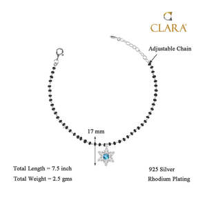 Bracelet Charme Mode Flocon de Neige en Argent Sterling 925 CLARA pour Femme - Product Image 5