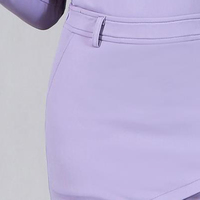 2022 Golf Gaun Wanita Lengan Panjang Top Fashion Gaun Pelangsing Ungu Setelan Rok Golf Gaun dengan Desain Kustom Polo Shirt