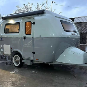 Bastante usado ligero Mini Comfort Teardrop Camper Trailer Caravan Teardrop Camper Rv a la venta con envío gratis - Product Image 1