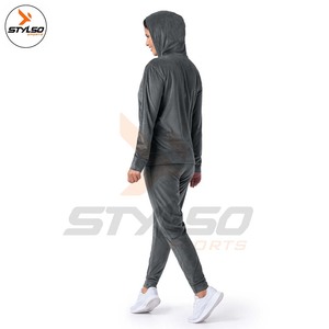 Nueva moda gimnasio mujer chándal conjunto correr chándal para mujer - Product Image 2