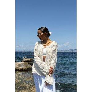 เสื้อคลุมชุดว่ายน้ำแบบติดกระดุม-เสื้อคลุมขายส่ง - Product Image 3