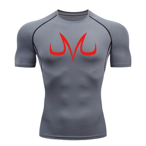 New Breathable Full Sleeves Jogging Wear Customize 3D Printed Gym Shirts Trending Slim Fit Wholesale Rash Guard Anti-UV - Product Image 5