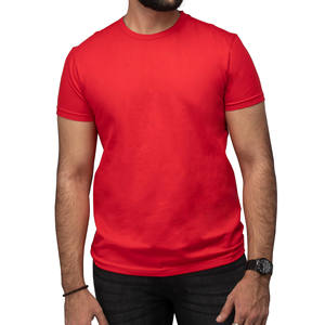 Camiseta ajustada para gimnasio de diseño personalizado para hombre Camiseta deportiva de algodón de microfibra de gran tamaño con estampado de logotipo Camiseta en blanco - Product Image 1