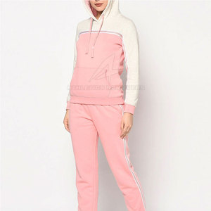 Ensemble de survêtements d'hiver à motif uni pour femmes personnalisable Collection de fabrication de marque privée avec haut de transpiration - Product Image 5