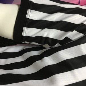 Custom Men's Official Black & White T-<b>Shirt</b> for Men Stripe Referee <b>Shirt</b> Fashionable Football Jersey for <b>Ladies</b> Men's T-<b>Shirts</b> - Product Image 6