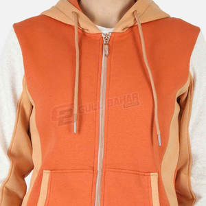 Ropa deportiva para correr con capucha y logotipo personalizado para mujer, chándal de invierno de 2 piezas, traje deportivo para correr con logotipo en el pantalón - Product Image 2