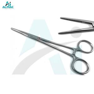 Portaagujas fiable ALMAC, instrumentos quirúrgicos duraderos de acero inoxidable utilizados en sutura por médicos, cirujanos y enfermeras - Product Image 1