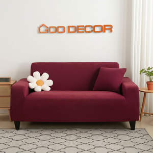 Housse de canapé universelle beige à bulles, couleur personnalisée en gros, fabriquée au Vietnam, directement de l'usine, pour salon - Product Image 5