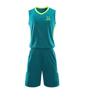 Maillot de basket-ball unisexe en vente chaude Logo personnalisé imprimé motif de vêtements de sport bas quantité minimale de commande ensembles d'uniformes pour hommes - Product Image 1