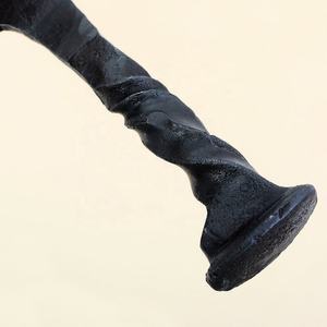 Diseño único Hoja pequeña Tamaño pequeño Hecho a mano Riel medieval Cuchillo de hierro Cuchillo de regalo forjado a mano Cuchillo antiguo. Con cubierta protegida - Product Image 3