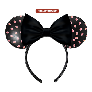 Factory Direct Pre-Approval Design Concept <b>Mouse</b> Ears Headband Made-to-Order Hair Accessory in Lotus Edition - Product Image 1