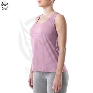 Débardeurs de yoga pour femmes, personnalisables OEM, 100 % coton, séchage rapide, respirants, été, avec logo/design personnalisé, ensemble jeunesse - Product Image 3