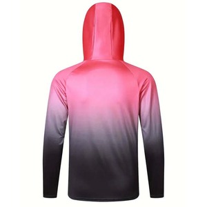 Sudadera con capucha de pesca de manga larga de nuevo rendimiento al por mayor Logotipo de diseño personalizado nuevo embalaje sublimación CON CAPUCHA DE PESCA impresa - Product Image 2
