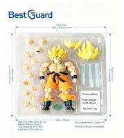Emballage en blister PET personnalisé pour jouets et figurines - Recyclable, épaisseur 1 mm, logo personnalisé, utilisation pour cadeaux et artisanat