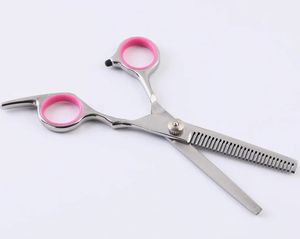 Juego de aseo para mascotas de acero inoxidable 440C de alta calidad, tijeras de adelgazamiento curvas profesionales de 6,5 pulgadas, recortador de animales de estilo pequeño - Product Image 4