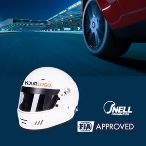 Casco Integral de Automovilismo TBRACING HE 02, FIA 8859 2024, Snell SA2025, OEM ODM, Directo de Fábrica, Nuevo, Alta Calidad - Product Image 1