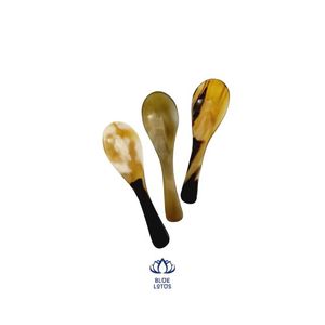 Small Vintage Elegant Buffalo Horn Serving Spoon Contact +84 767 550 132 - Product Image 1