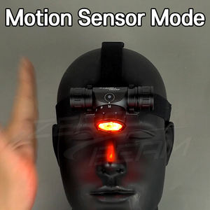 ZeroBeam H22 Compact 2350lm High-Lumen LED Headlamp Rechargeable with <b>USB</b> Type-<b>C</b> Infrared Sensor Activation 87g Lightweight - Product Image 5