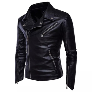 Chaquetas de Cuero Genuino Premium para Uso Diario con Costuras Duraderas y Opciones de Diseño Personalizado, Chaquetas de Cuero para Hombre - Product Image 3