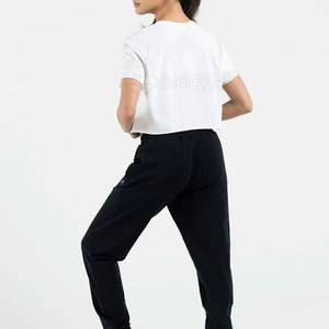 2022 camisas cortas informales de verano para mujer, ropa de calle de punto, ropa para correr - Product Image 2