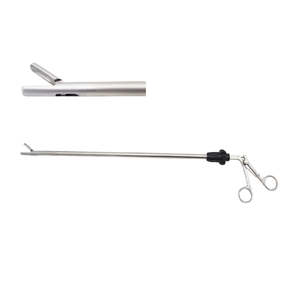 Fórceps de sujeción de piedra de acero inoxidable laparoscópico de gama alta diseño delicado 10mm x 330mm para eliminación de agarre de piedra de vesícula biliar - Product Image 5