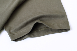 Vente directe T-shirt décontracté à manches courtes col rond personnalisé avec logo 170GSM sans nom coupe classique uni homme de haute qualité - Product Image 5