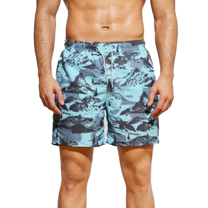 กางเกงขาสั้นเล่นยิมสำหรับผู้ชายขนาดใหญ่พิเศษกางเกงขาสั้นออกกำลังกายแบบลำลองออกแบบเองได้เป็นมิตรกับสิ่งแวดล้อมโดยตรงจากผู้จำหน่ายในบังคลาเทศกันรอยยับ - Product Image 5