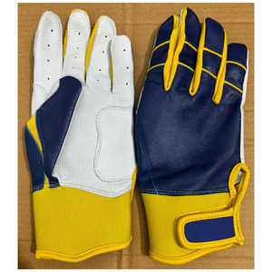 Gants de sport professionnels de baseball et de softball Infield avec logo personnalisé vente en gros de gants de frappeur à fermeture par sangle en cuir - Product Image 3