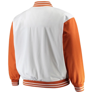 Chaqueta Varsity de lona personalizada de nuevo estilo para hombre con número de nombre personalizado Diseño frontal Listo para invierno - Product Image 4