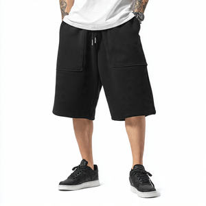 <b>Men</b> Winter <b>Fleece</b> Sweat <b>Shorts</b> Jogging Running Wear Sweat <b>Shorts</b> <b>Men's</b> Streetwear 450 GSM Jogger <b>Shorts</b> <b>Mens</b> - Product Image 3