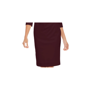 Abito tubino viola Calvin Klein da donna, comodo, con spalle scoperte, taglia 4 - Product Image 3