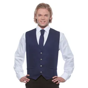 Custom Men's Waistcoat Kai Vest Premium Coat Stand Merchandise - Product Image 5