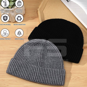 Bonnet en coton et laine de haute qualité, très vendu, pour hommes et femmes, idéal pour les activités de plein air, bonnet chaud d'hiver - Product Image 4