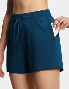 Women's Drawstring Sweat <b>Shorts</b> High Waisted Summer Workout <b>fleece</b> <b>shorts</b> for women - Product Image 5