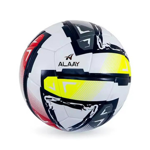 Alaay 2025, último diseño, balón de fútbol de Color sólido, logotipo impreso personalizado a la venta - Product Image 1