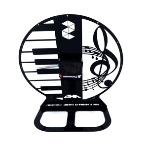 Modern Luxury Mechanical Double Face Needle Display Art Deco Stainless Steel <b>Wall</b> <b>Clock</b> <b>for</b> <b>Living</b> <b>Room</b> Still Life - Product Image 2